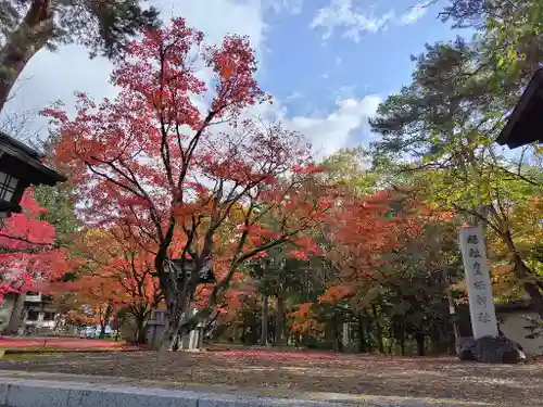 鷹栖神社の庭園