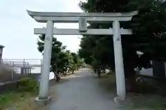 琵琶島神社の鳥居