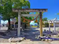 神明社(市子神明社)の鳥居