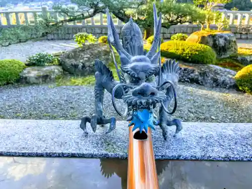 大斎原（熊野本宮大社旧社地）の手水舎