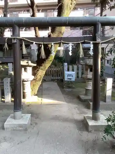 若宮八幡社の鳥居