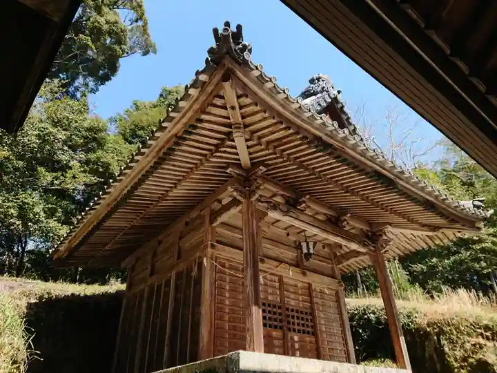 茅原沢神明宮の本殿・本堂