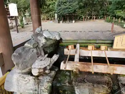 櫻木神社の手水舎