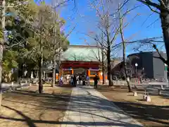 葛飾八幡宮の山門