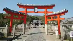 天皇寺の鳥居