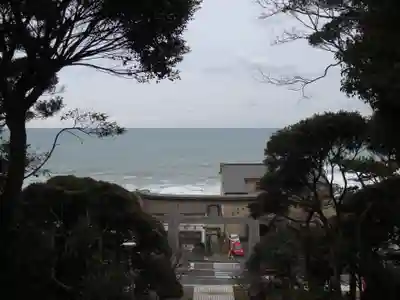 大洗磯前神社の景色