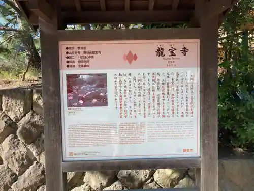 龍寳寺（龍宝寺）の歴史