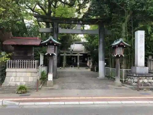 小芝八幡宮の鳥居