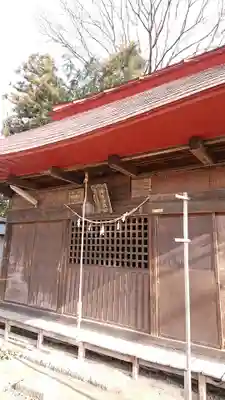 時沢神社の本殿・本堂