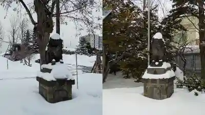 篠路神社の狛犬