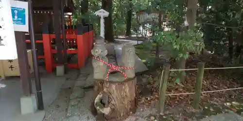 賀茂御祖神社（下鴨神社）の像