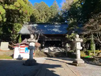 河口浅間神社の本殿・本堂