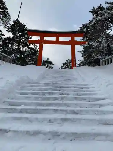 函館護國神社の鳥居