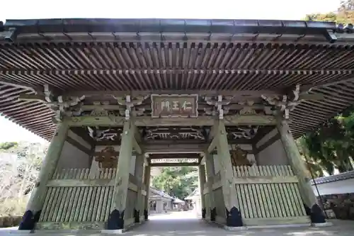 金剛證寺の山門・神門