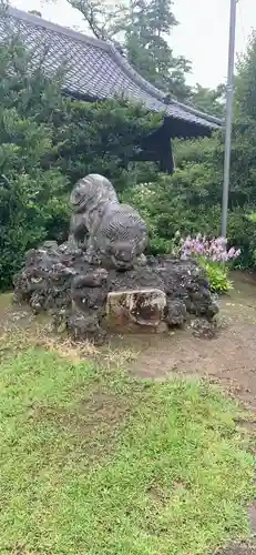 境香取神社の狛犬