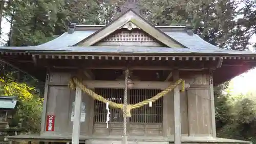 鹿島神社の本殿・本堂