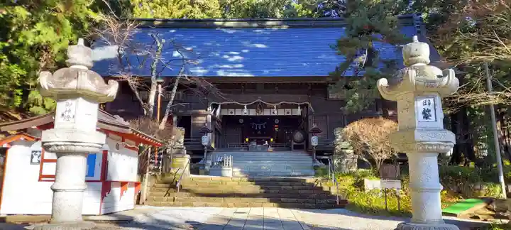 河口浅間神社の本殿・本堂