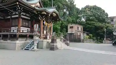 長津田王子神社の本殿・本堂
