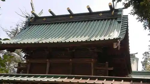 越ヶ谷久伊豆神社の本殿