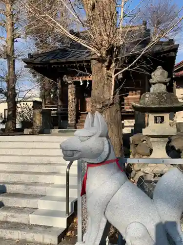 狐ヶ森稲荷神社の狛犬