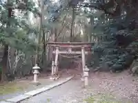 雁宮神社の鳥居