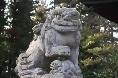 田村神社の狛犬
