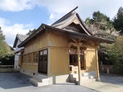 天手長男神社の本殿・本堂