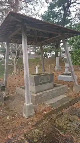 朝日山計仙麻神社の手水舎