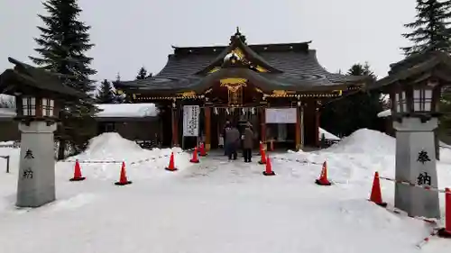 美瑛神社の本殿・本堂