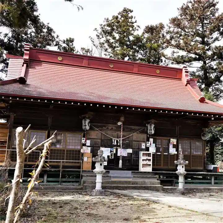 岡部春日神社~👹鬼門よけの🌺花咲く🌺やしろ~の本殿・本堂