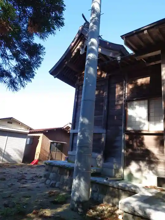 水原八幡宮の本殿・本堂