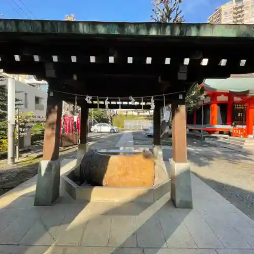 麻布氷川神社の手水舎