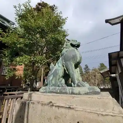 神炊館神社 ⁂奥州須賀川総鎮守⁂の狛犬