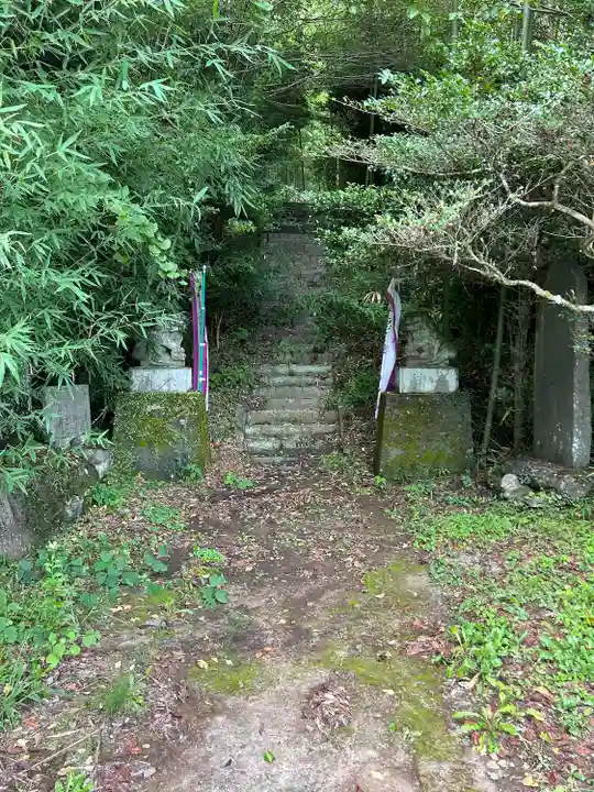 熊野神社の庭園