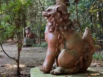 常磐神社の狛犬