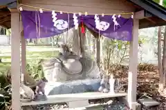 樽前山神社の像