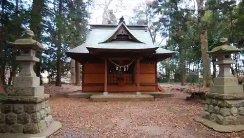 息栖神社の本殿