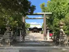 溝旗神社（肇國神社）の鳥居