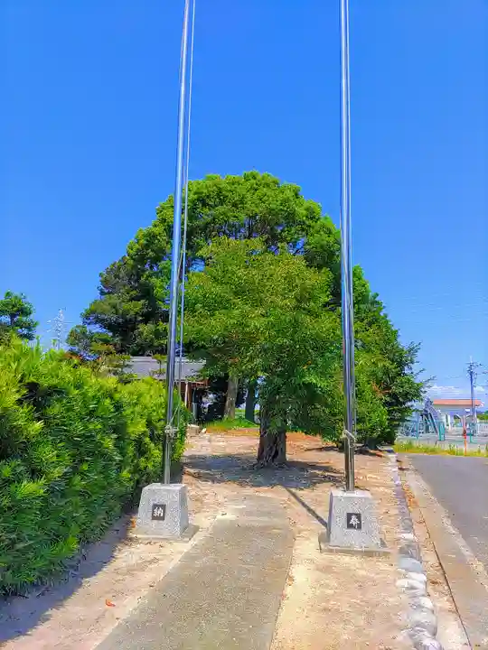 神明社(甲新田須賀北)の自然