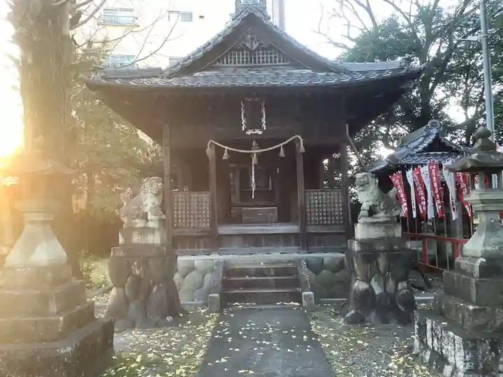 加納八幡神社の本殿・本堂