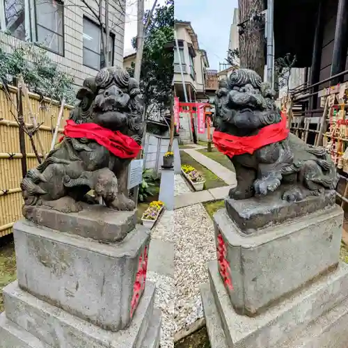 高円寺氷川神社の狛犬