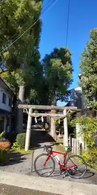 梅津大神宮の鳥居