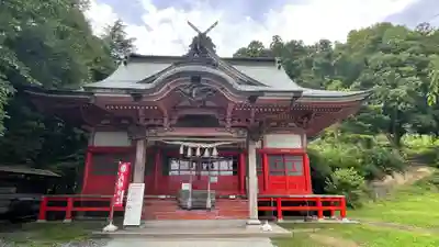 飯野川亀ヶ森八幡神社の本殿・本堂