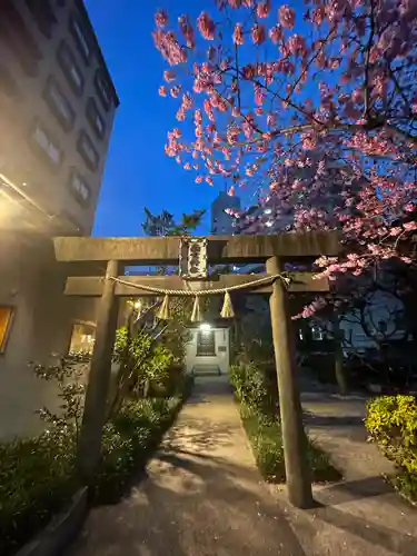 南宮神社の鳥居