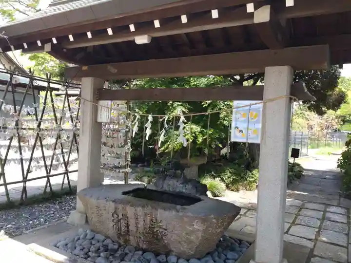 菊田神社の手水舎
