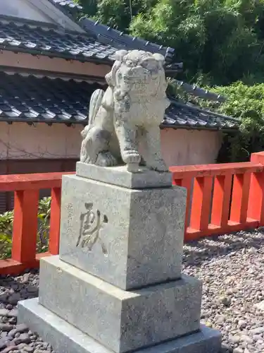 宗像大社中津宮の狛犬