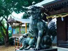 池辺杉山神社の狛犬