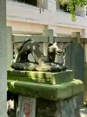 小野照崎神社の狛犬