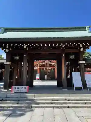 吹揚神社の山門・神門