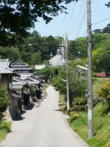 石峯寺の周辺